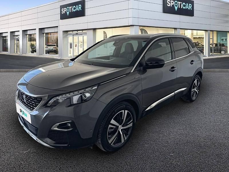 Cinzento Usado 2020 Peugeot 3008 GT-line SUV | € 21.900 (Preço justo) - Imagem 1/4