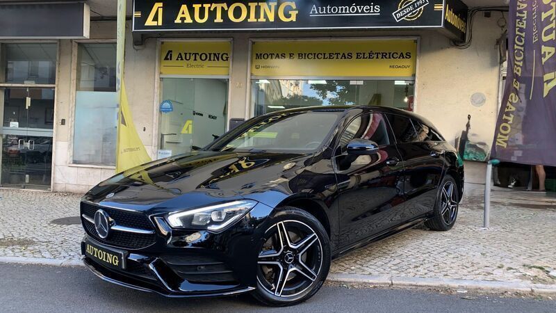 Preto Usado 2020 Mercedes CLA250e AMG line Sedan | € 31.980 (Preço justo) - Imagem 1/4