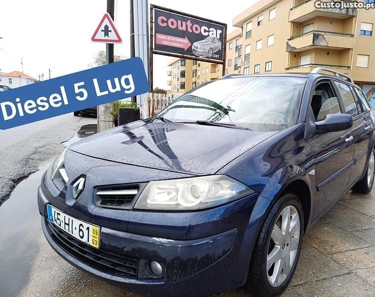 Cinza Usado 2009 Renault Mégane GrandTour Carrinha | € 3.399 (Super Preço) - Imagem 1/1
