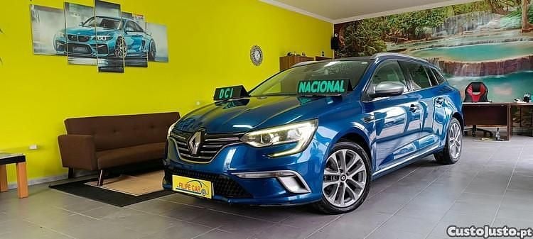 Usado Renault Mégane GT Line GT-Line 110 HP (80 kW) 2019 Azul Carrinha