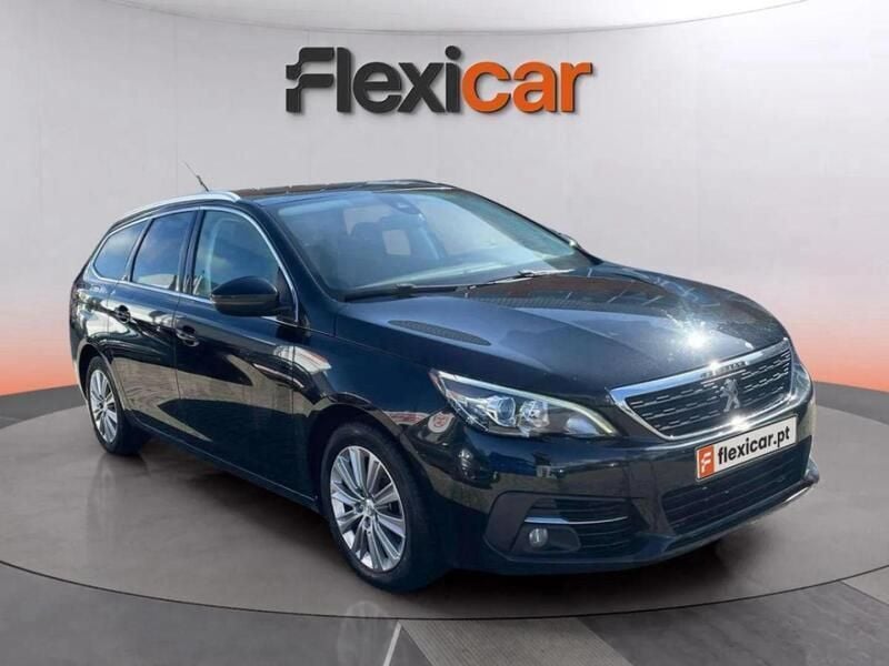 Preto Usado 2019 Peugeot 308 Allure Carrinha | € 10.480 (Super Preço) - Imagem 1/4