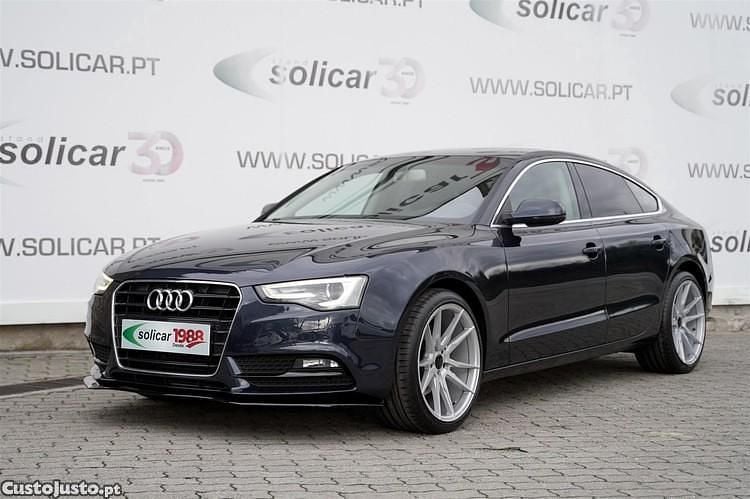 Cinza Usado 2014 Audi A5 Sport Coupé | € 17.500 (Preço elevado) - Imagem 1/1