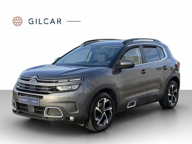 Antracite Usado 2019 Citroën C5 Aircross PureTech SUV | € 18.990 (Preço justo) - Imagem 1/4
