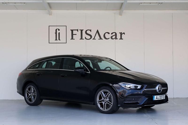 Preto Usado 2021 Mercedes CLA250 Shooting Brake AMG line Carrinha | € 31.900 - Imagem 1/4