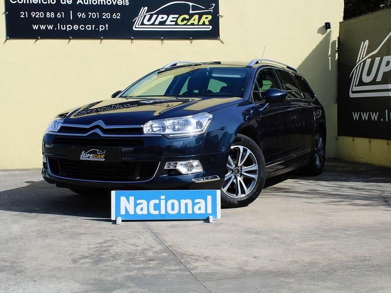 Azul Usado 2017 Citroën C5 Exclusive Carrinha | € 13.900 (Preço elevado) - Imagem 1/4