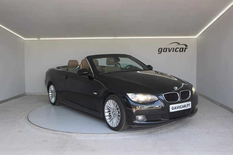 Preto Usado 2009 BMW 320 Cabriolet Cabrios | € 11.500 - Imagem 1/4