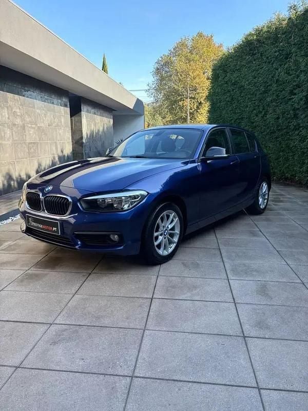 Usado BMW 116 116 HP (85 kW) 2017 Azul Citadino