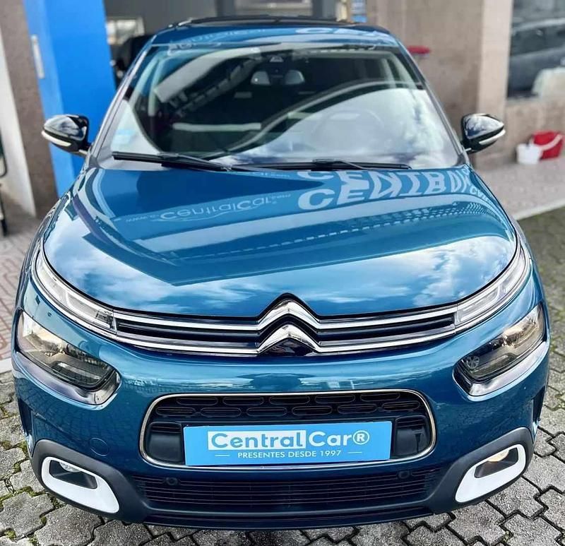 Usado Citroën C4 Cactus PureTech 110 HP (80 kW) 2018 Azul Citadino