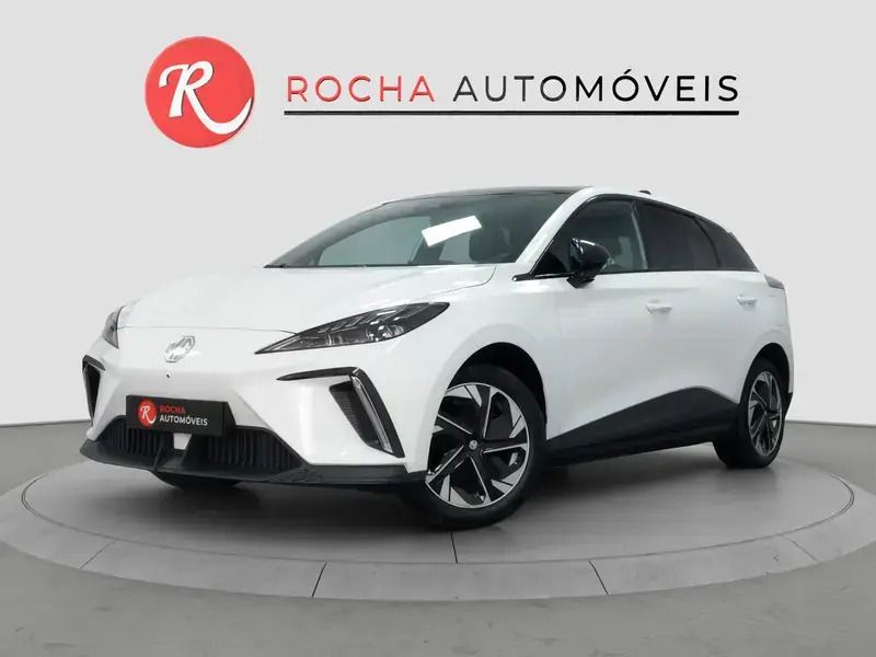 Branco Usado 2023 MG MG4 EV Luxury Citadino | € 24.899 (Bom preço) - Imagem 1/4