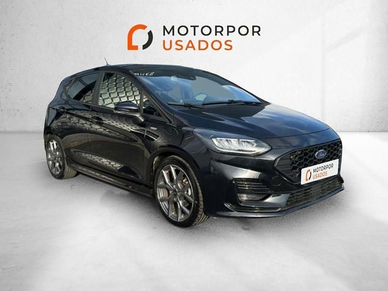 Preto Usado 2022 Ford Fiesta ST-Line Sedan | € 15.190 - Imagem 1/4
