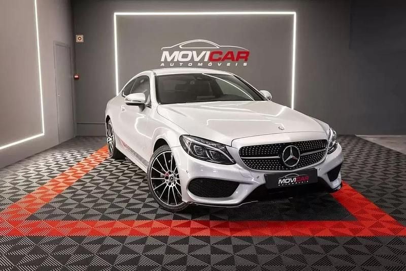Cinzento Usado 2016 Mercedes C220 Coupé | € 26.900 (Preço elevado) - Imagem 1/4