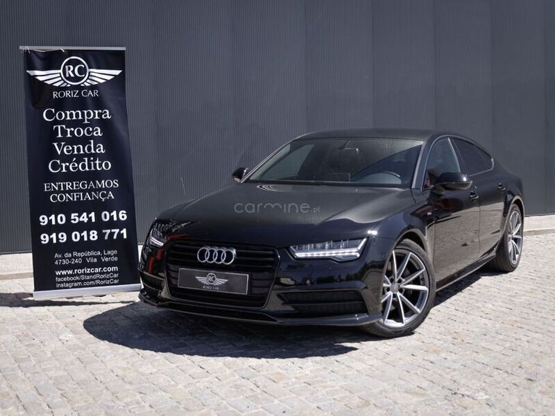 Preto Usado 2017 Audi A7 S-Line Citadino | € 27.500 - Imagem 1/1