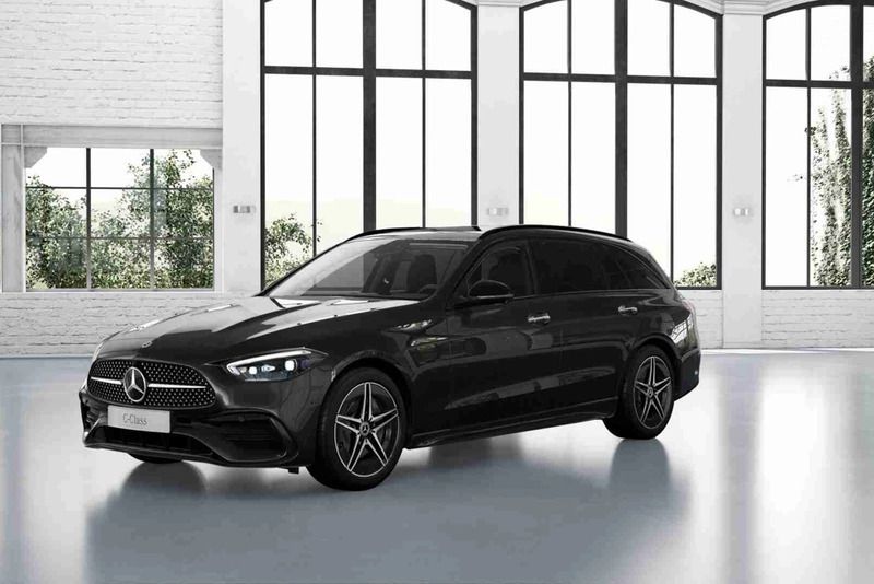 Cinzento Novo 2025 Mercedes C300e Carrinha | € 81.175 - Imagem 1/4