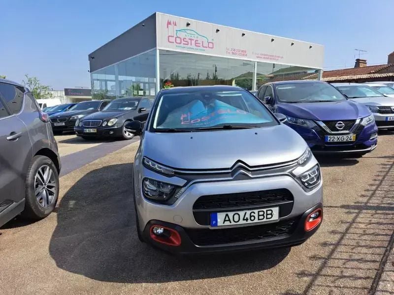 Cinza escuro Usado 2022 Citroën C3 PureTech Citadino | € 12.940 (Preço justo) - Imagem 1/4