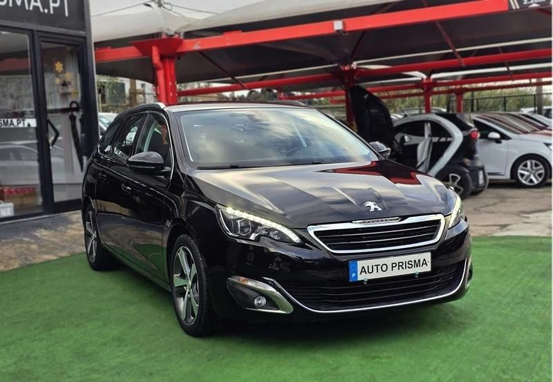 Usado Peugeot 308 SW 120 HP (88 kW) 2016 Preto Carrinha