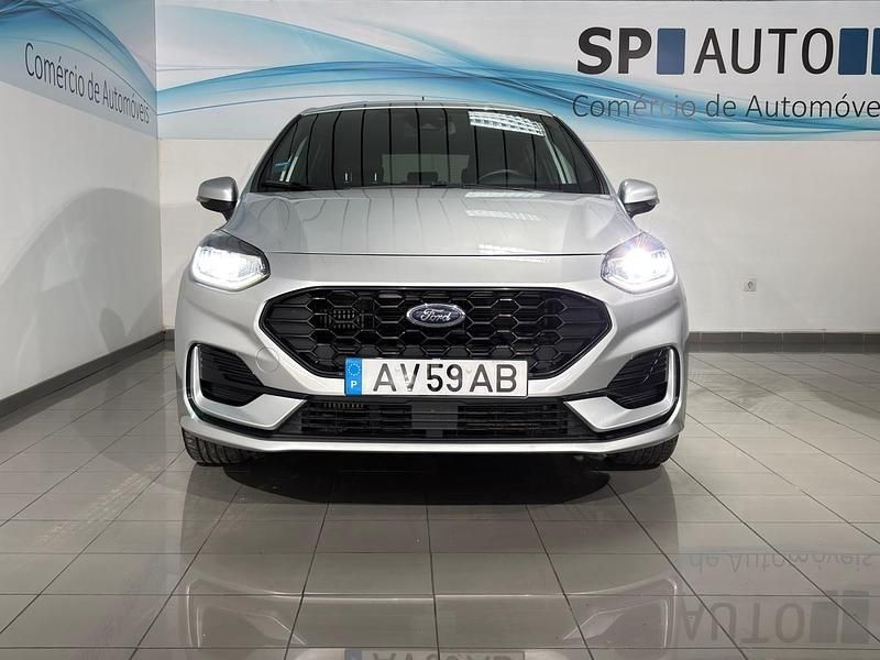 Usado Ford Fiesta ST-Line 100 HP (73 kW) 2022 Cinzento Citadino