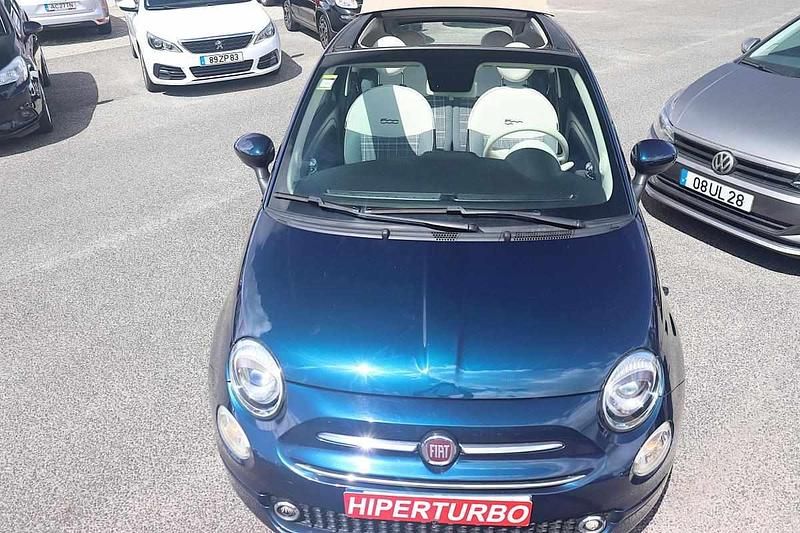 Azul Usado 2020 Fiat 500C Cabrios | € 11.900 (Preço justo) - Imagem 1/4