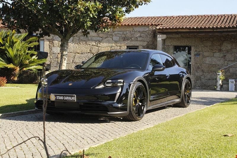 Preto Usado 2022 Porsche Taycan Carrinha | € 61.750 (Caro) - Imagem 1/4