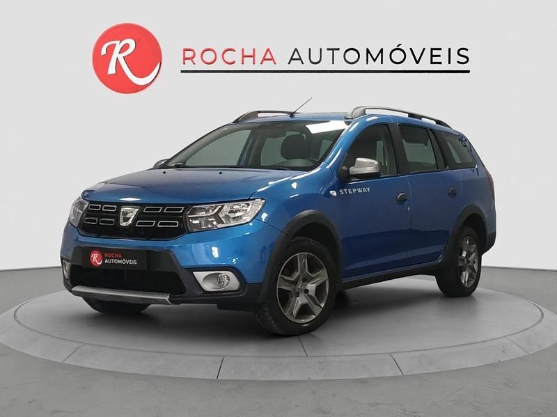 Azul Usado 2018 Dacia Logan MCV Stepway Carrinha | € 10.999 (Preço justo) - Imagem 1/4