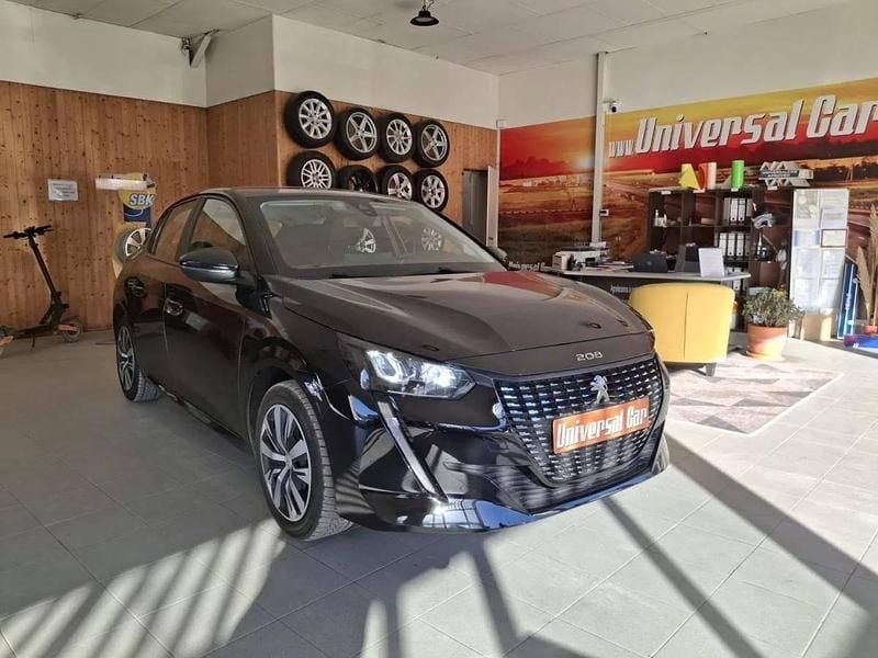 Preto Usado 2020 Peugeot 208 Active Citadino | € 12.900 (Preço justo) - Imagem 1/4