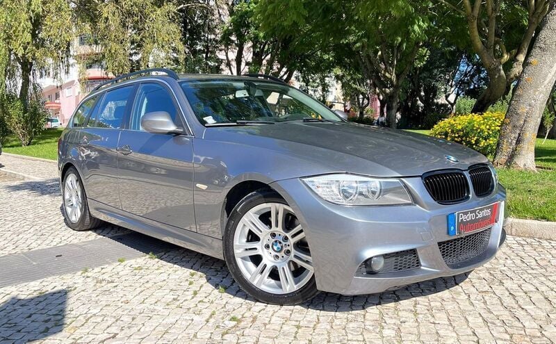 Cinza Usado 2009 BMW 318 Sport Line Carrinha | € 11.900 (Preço justo) - Imagem 1/4