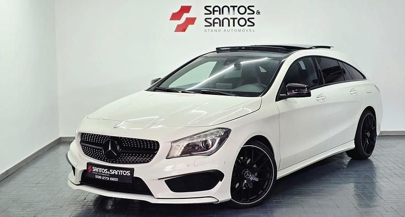 Branco Usado 2016 Mercedes 220 AMG line Carrinha | € 18.990 (Preço justo) - Imagem 1/4