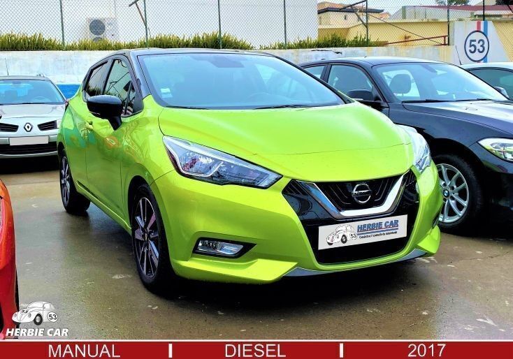 Usado Nissan Micra Tekna 90 HP (66 kW) 2017 Verde Citadino