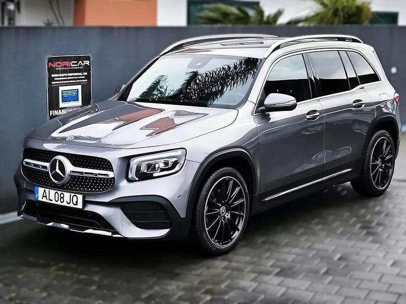 Usado Mercedes GLB200 AMG line 150 HP (110 kW) 2021 Cinza SUV