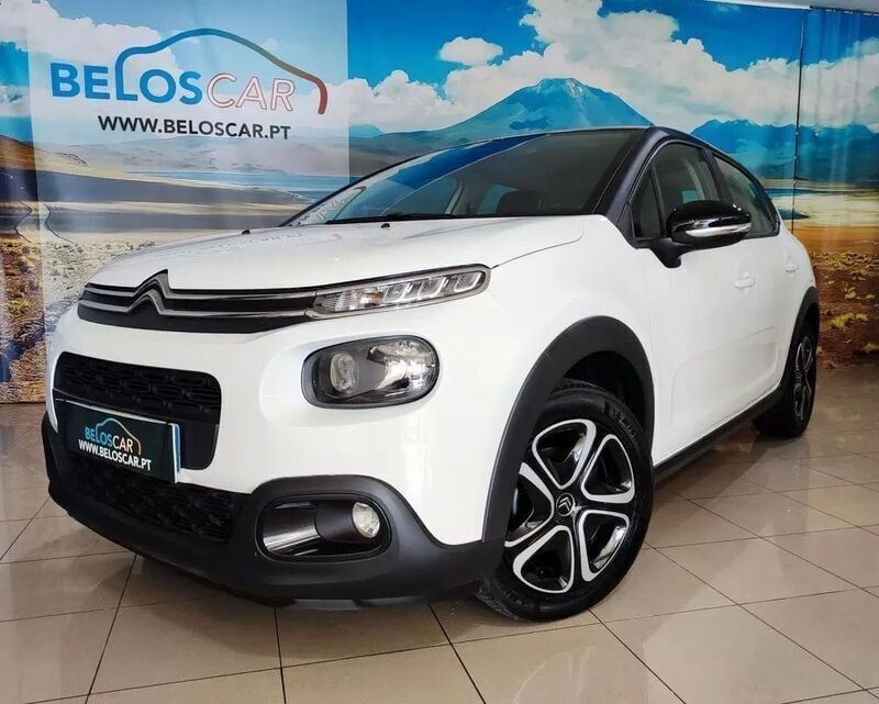 Branco Usado 2020 Citroën C3 Feel Citadino | € 11.490 (Preço justo) - Imagem 1/4