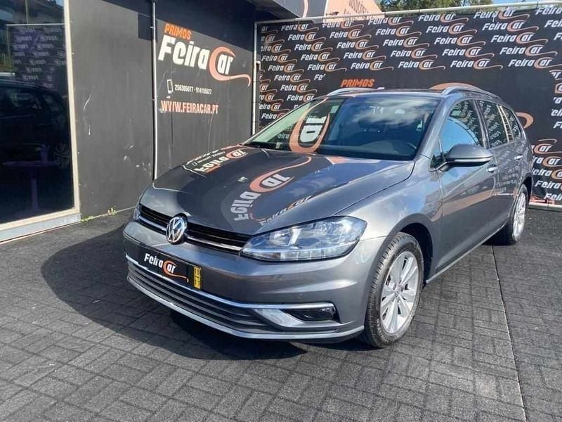 Cinza Usado 2019 VW Golf VII Carrinha | € 24.500 - Imagem 1/4