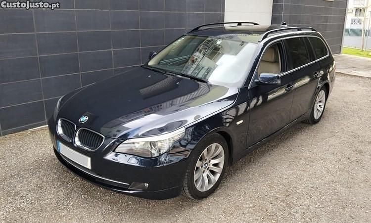 Usado BMW 520 177 HP (130 kW) 2007 Azul Carrinha