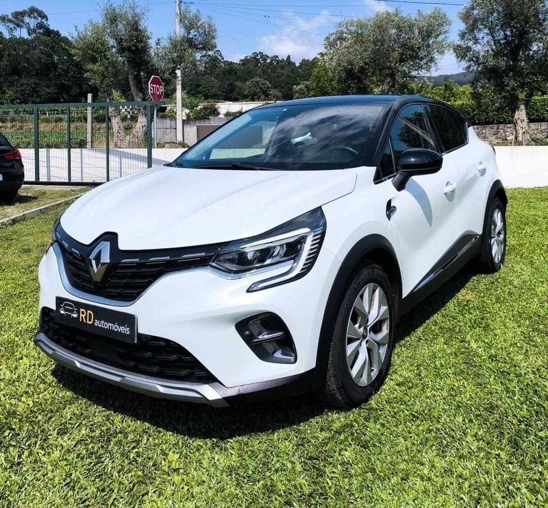 Branco Usado 2021 Renault Captur SUV | € 20.000 (Caro) - Imagem 1/4