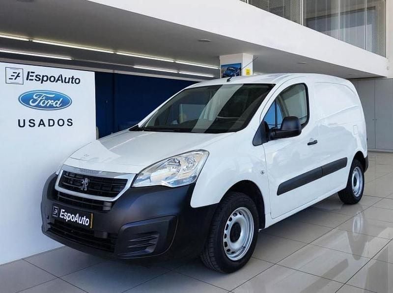 Branco Usado 2018 Peugeot Partner Premium Van | € 10.990 (Bom preço) - Imagem 1/4