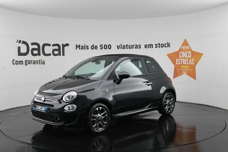Usado Fiat 500C Connect 70 HP (51 kW) 2021 Preto Cabrios