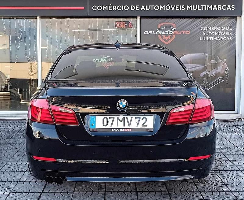Usado BMW 520 184 HP (135 kW) 2012 Preto Sedan