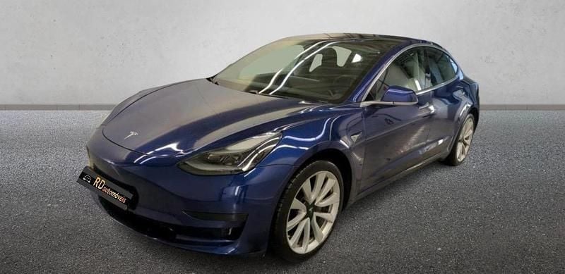Azul Usado 2020 Tesla Model 3 Sedan | € 22.000 - Imagem 1/4