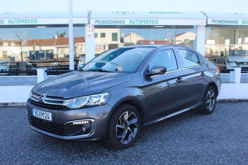 Cinza Usado 2019 Citroën C-Elysee I Feel Sedan | € 12.680 (Super Preço) - Imagem 1/4
