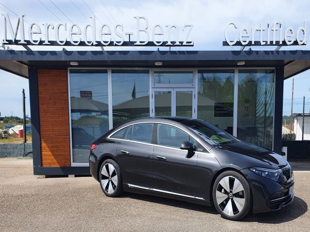 Cinzento graphite Usado 2022 Mercedes EQS450+ Edition | € 99.000 - Imagem 1/4