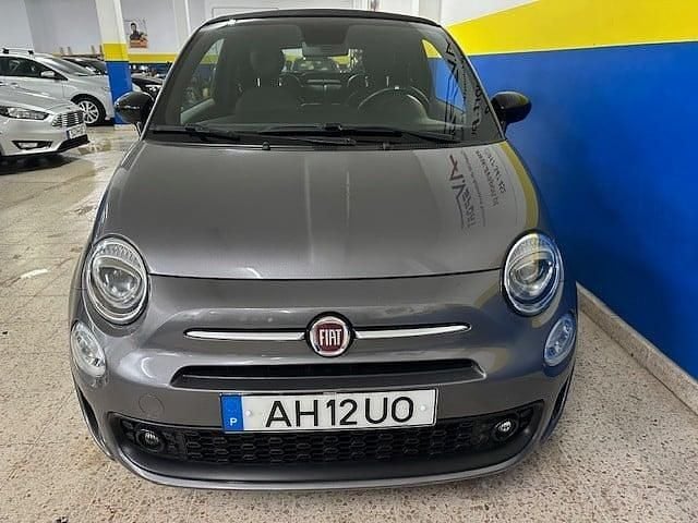 Usado Fiat 500C Connect 70 HP (51 kW) 2021 Cinzento Cabrios