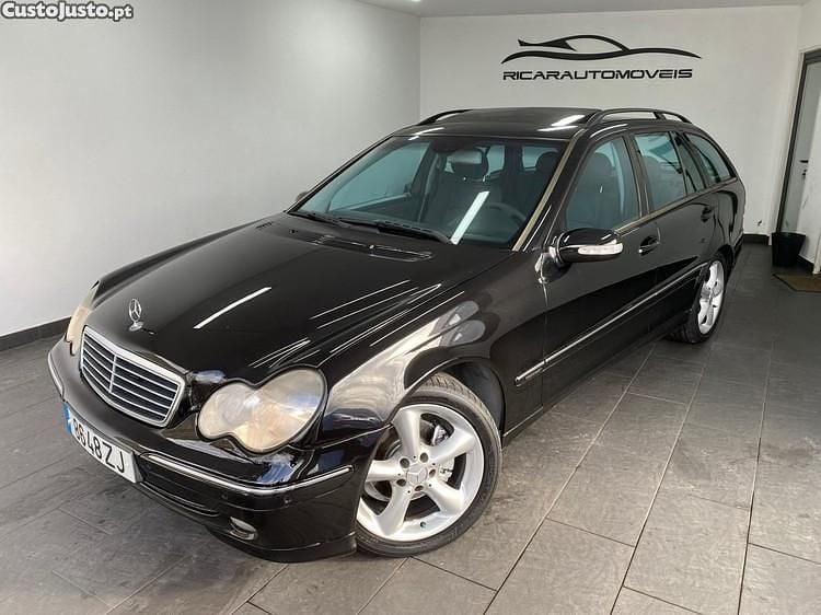 Preto Usado 2005 Mercedes C220 Avantgarde Carrinha | € 9.950 (Preço justo) - Imagem 1/1
