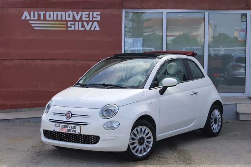 Usado Fiat 500C Lounge 69 HP (50 kW) 2018 Branco Cabrios