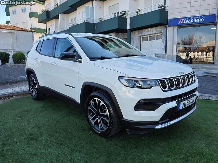 Branco Usado 2021 Jeep Compass Limited SUV | € 21.950 (Bom preço) - Imagem 1/1
