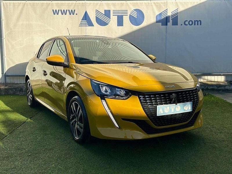 Amarelo Usado 2020 Peugeot 208 Allure Citadino | € 13.950 (Preço justo) - Imagem 1/4