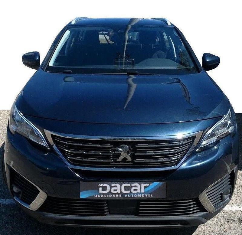 Azul Usado 2019 Peugeot 5008 Active Monovolume | € 18.899 (Bom preço) - Imagem 1/4