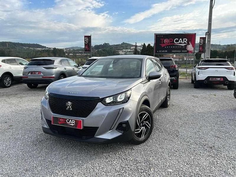 Cinzento Usado 2021 Peugeot 2008 SUV | € 19.850 (Caro) - Imagem 1/4