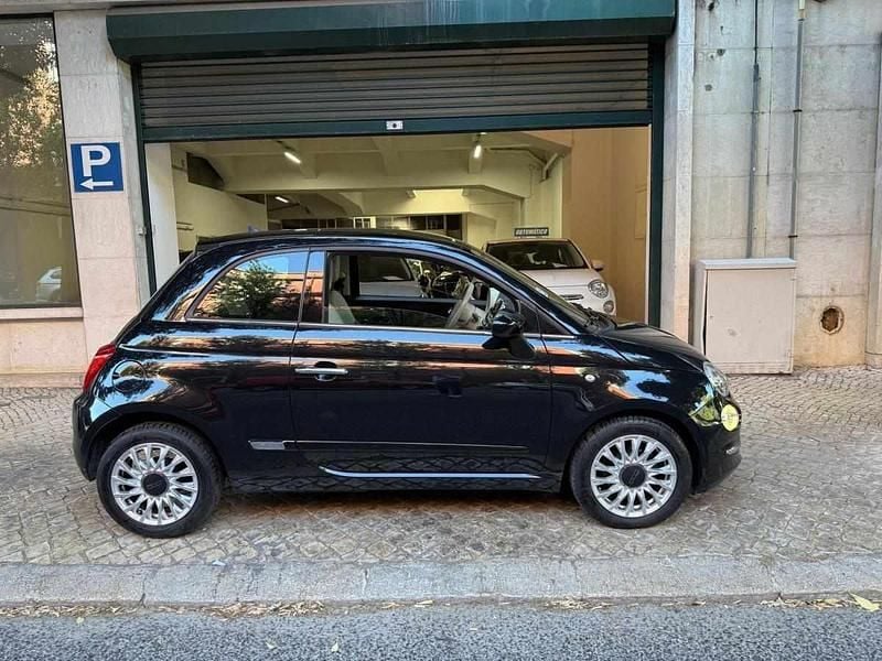 Preto Usado 2017 Fiat 500C Collezione Cabrios | € 10.900 (Bom preço) - Imagem 1/2
