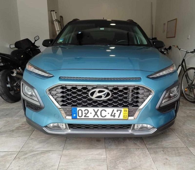 Azul Usado 2019 Hyundai Kauai SUV | € 16.500 (Preço justo) - Imagem 1/4