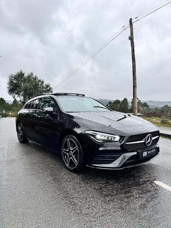 Usado Mercedes CLA250e AMG line 218 HP (160 kW) 2021 Preto Sedan