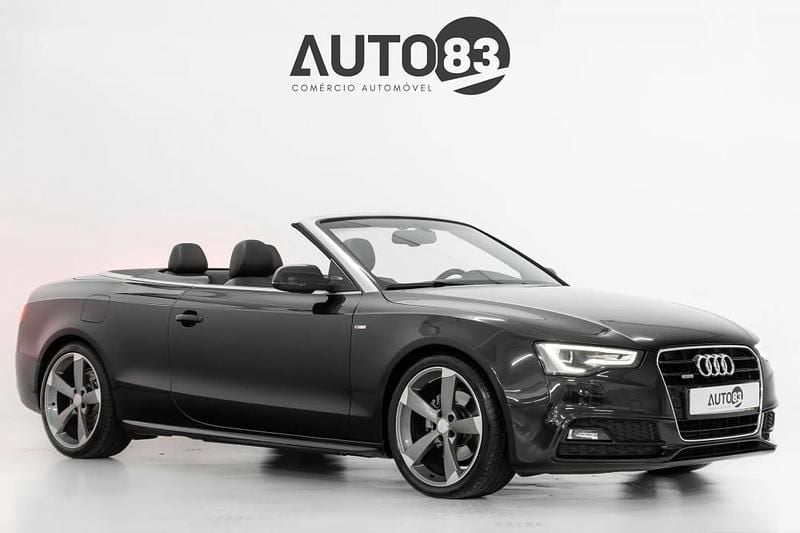 Preto Usado 2012 Audi A5 Cabrios | € 17.490 (Preço justo) - Imagem 1/4