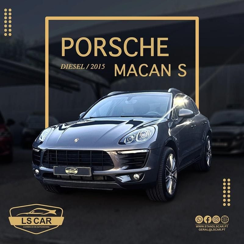 Cinza Usado 2015 Porsche Macan S SUV | € 42.500 (Preço justo) - Imagem 1/4